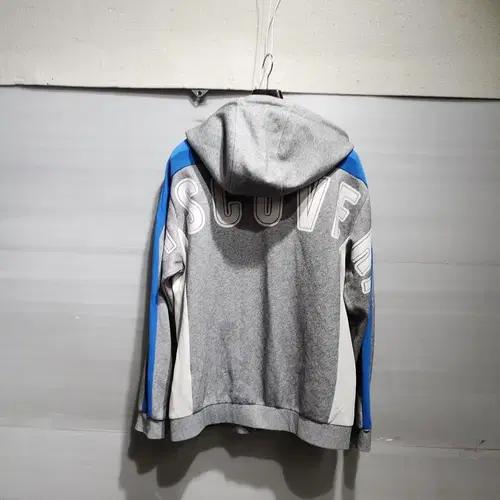 디스커버리 그레이/블루 후드집업 5