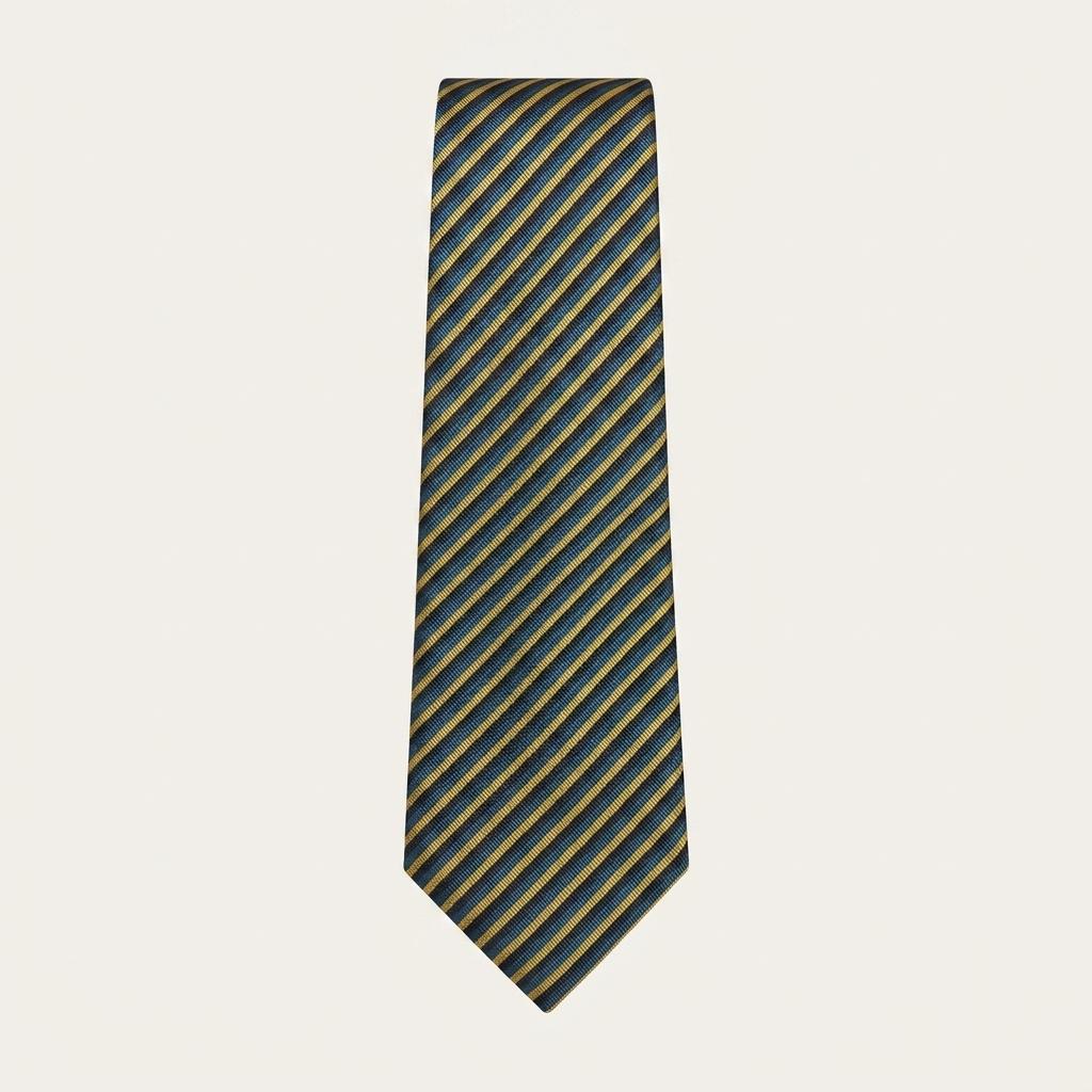 발렌티노 실크 블루  넥타이 9.6cm A+등급 E982 1