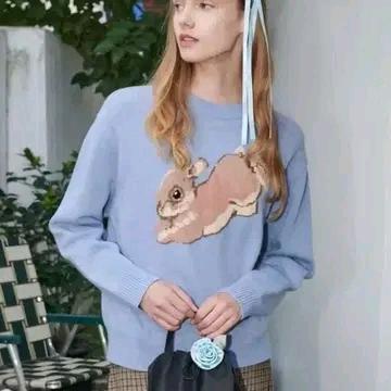 아이아이 래빗 울 니트 / 여성 니트/ 여자 니트 3