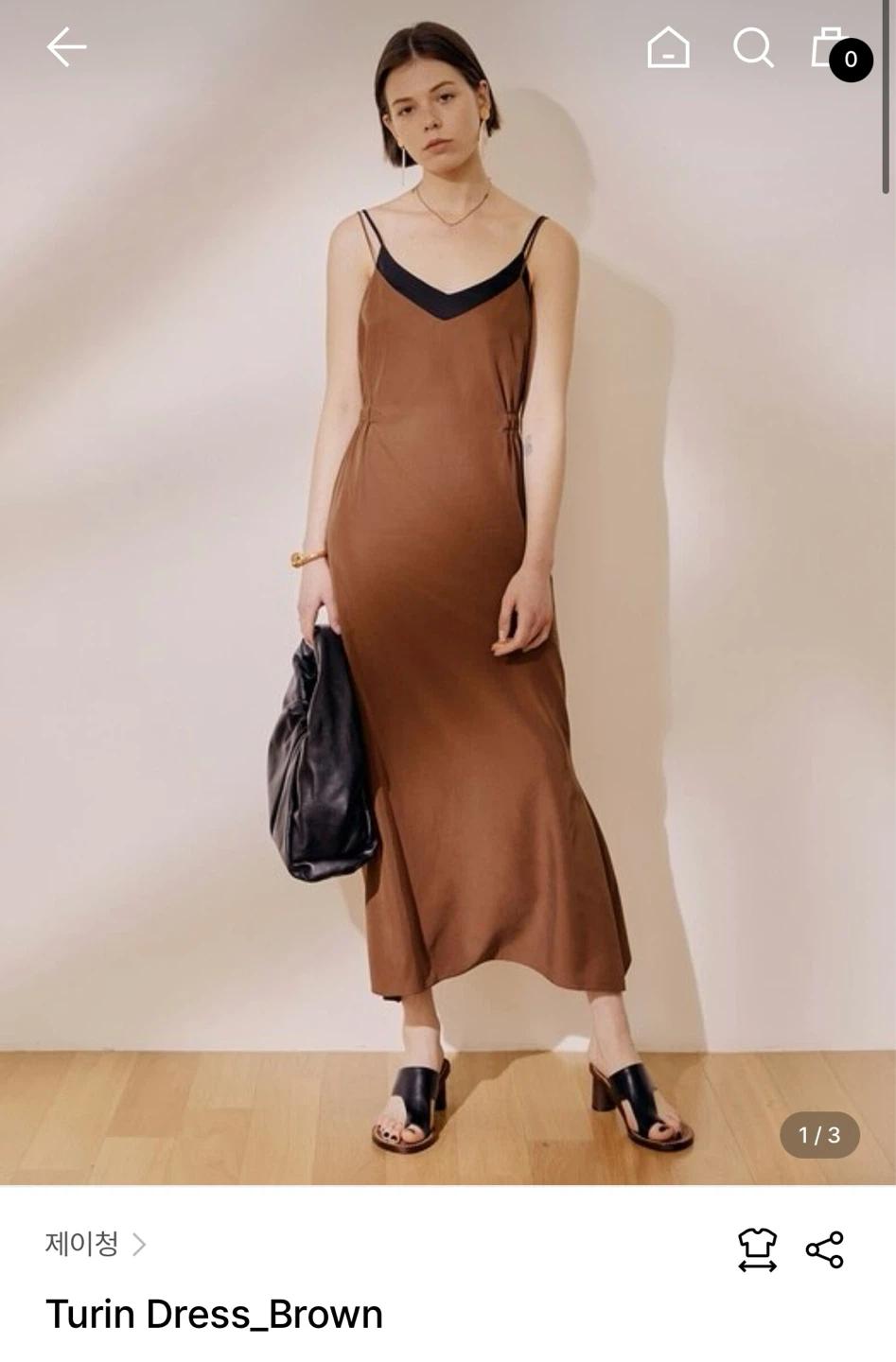 (1회착용)제이청 튜린 슬립 롱원피스 Turin Dress 2