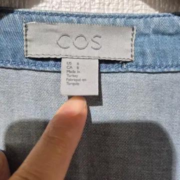COS 코스 데님 롱 셔츠 원피스 5
