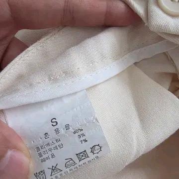 아이보리색 여성용 슬랙스 팬츠 4