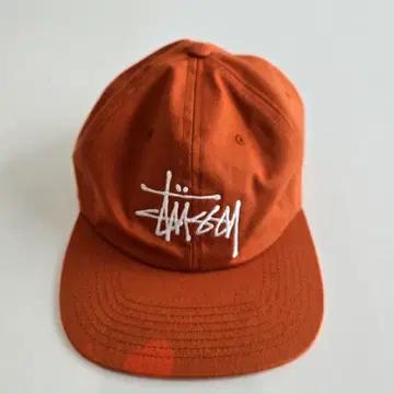 스투시 캡모자 오렌지 F 2