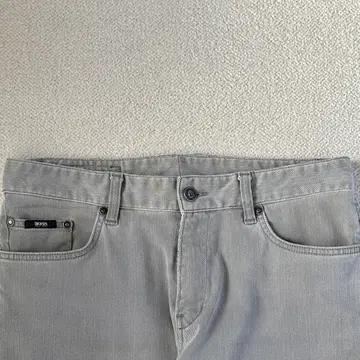휴고 보스 그레이 데님 팬츠 4
