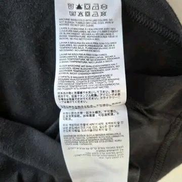 뉴발란스 로고 티셔츠 블랙 M 6