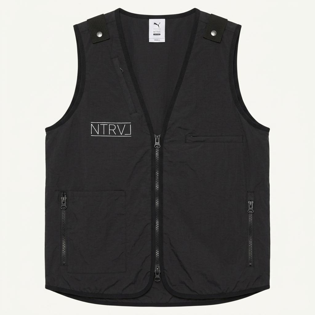푸마 NTRV STAPLE 러닝 등산등 스포츠블랙 조끼 S새상품 1