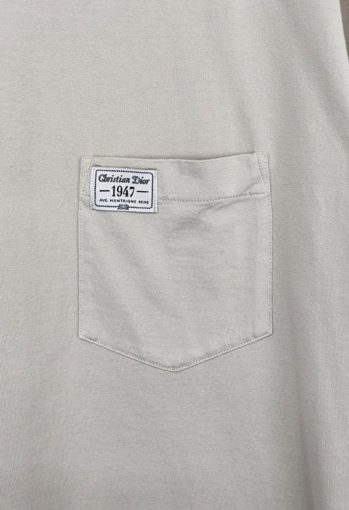 디올 1947 자수 로고 티셔츠 5