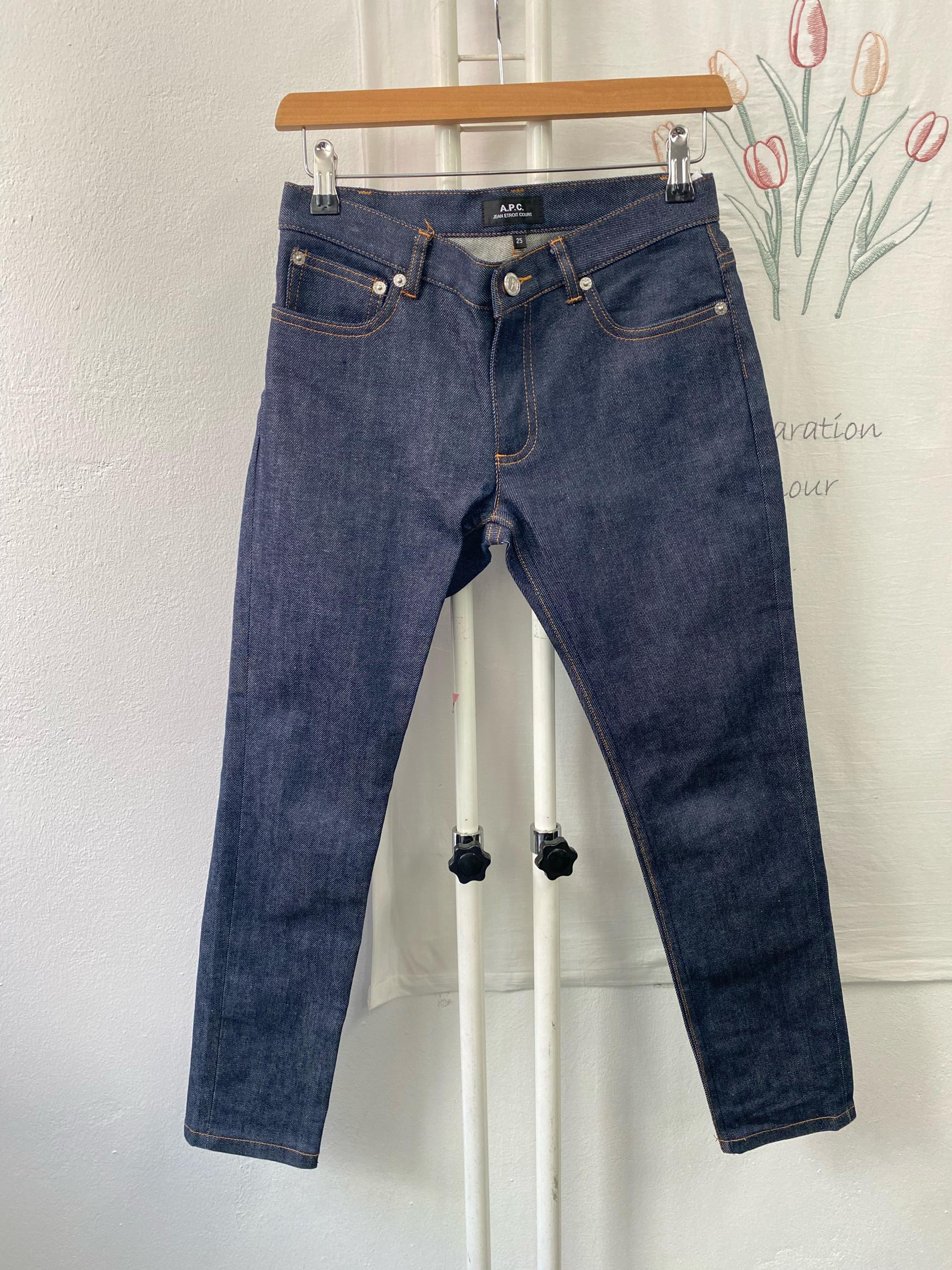 A.P.C. 아페쎄 쁘띠 스탠다드 생지 데님 팬츠 25 3