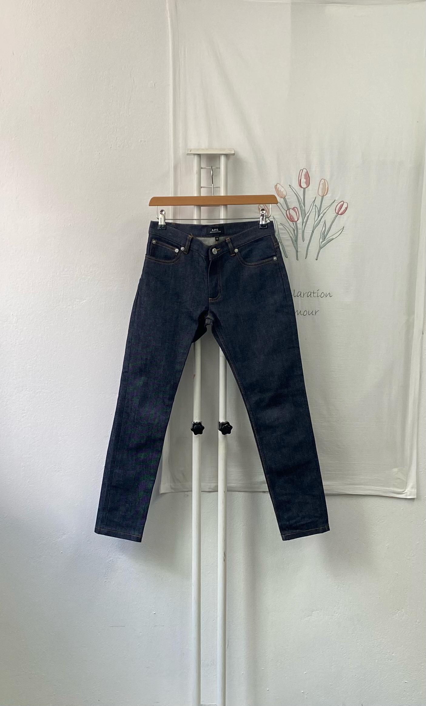 A.P.C. 아페쎄 쁘띠 스탠다드 생지 데님 팬츠 25 2