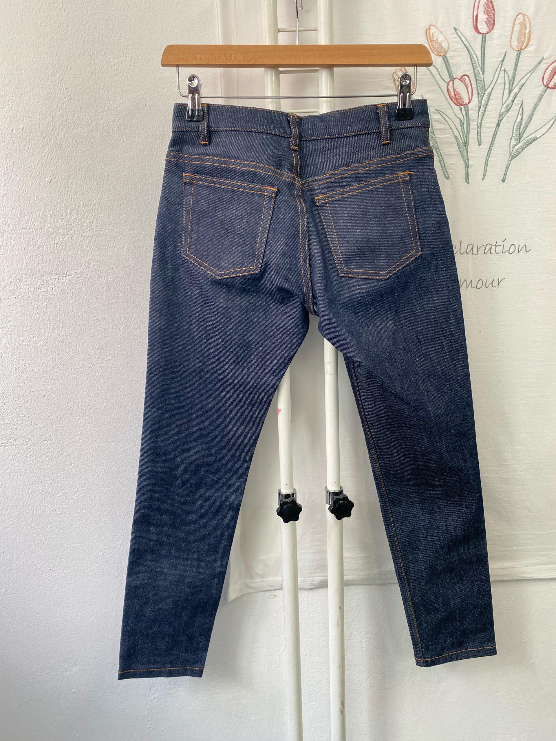 A.P.C. 아페쎄 쁘띠 스탠다드 생지 데님 팬츠 25 5