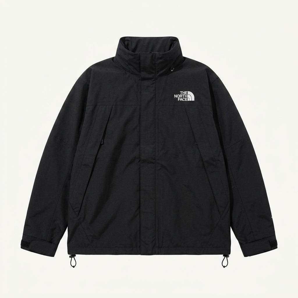 노스페이스 블랙 바람막이 자켓 B4708 1