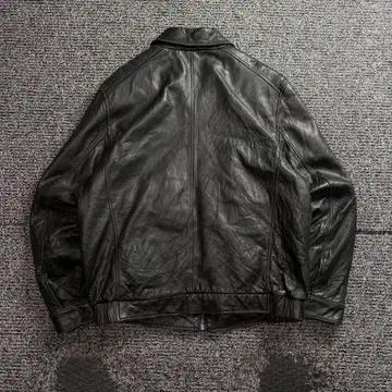 90s Docker 뉴질랜드 비건레더 싱글 레더 자켓 3801 5