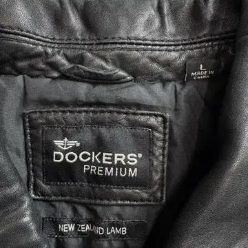90s Docker 뉴질랜드 비건레더 싱글 레더 자켓 3801 4