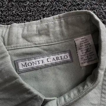 Carlo 빈티지 실키 쿠바 패턴 셔츠 3809 4