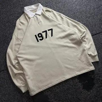 피어오브갓 에센셜 1977 빅로고 럭비 티셔츠 3820 2