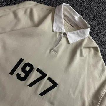 피어오브갓 에센셜 1977 빅로고 럭비 티셔츠 3820 4