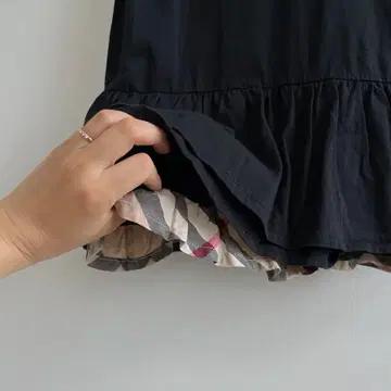 버버리 12Y 블랙프릴 블라우스티 ((정품)) 5
