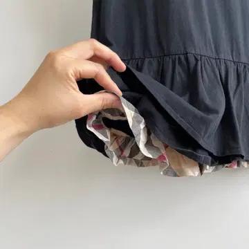 버버리 12Y 블랙프릴 블라우스티 ((정품)) 11