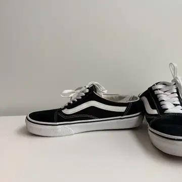 Vans Old Skool 블랙 스니커즈 250 2
