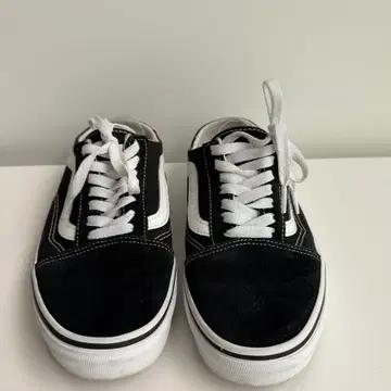 Vans Old Skool 블랙 스니커즈 250 5