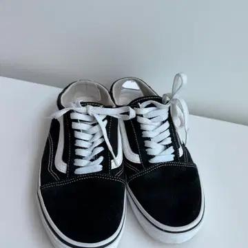 Vans Old Skool 블랙 스니커즈 250 11