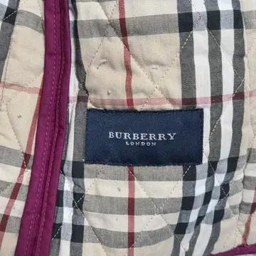 Burberry 버버리 빈티지 체크 디테일 퀼팅 자켓 6
