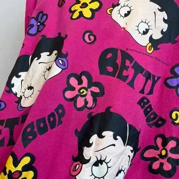 BettyBoop 베티붑 빈티지 스웻셔츠 맨투맨 Made in JAPAN 3