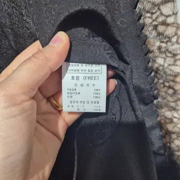 밍크 베스트 블랙 퍼 조끼 5