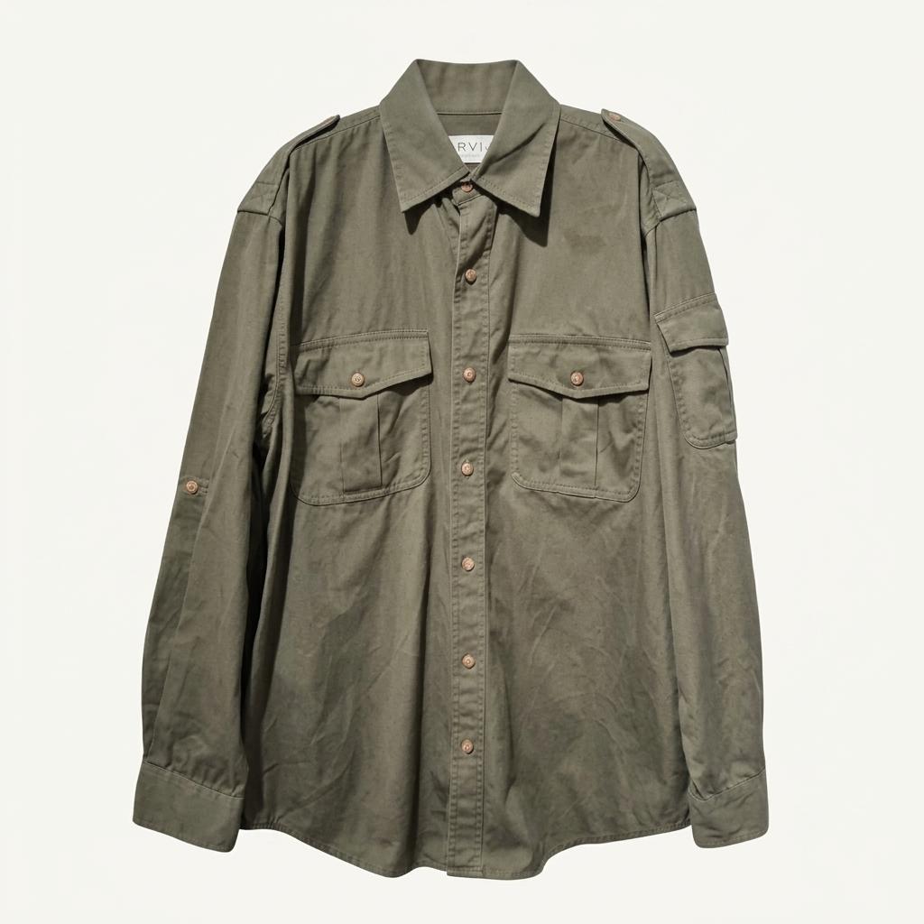 ORVIS 올리브 그린 셔츠 남방 1