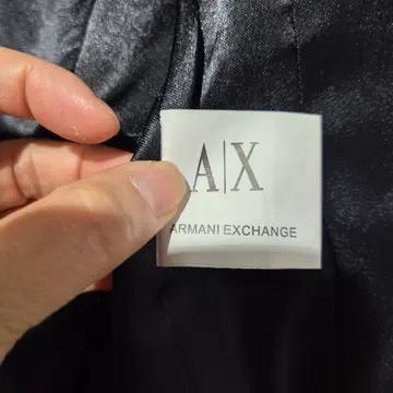 A|X 아르마니 익스체인지 블랙 가죽 자켓 6
