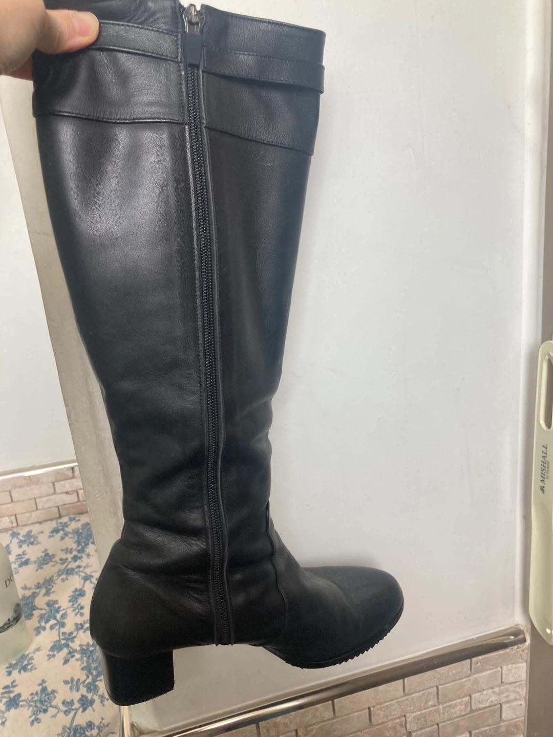 SOVO RUDE 블랙 롱부츠 240mm 4