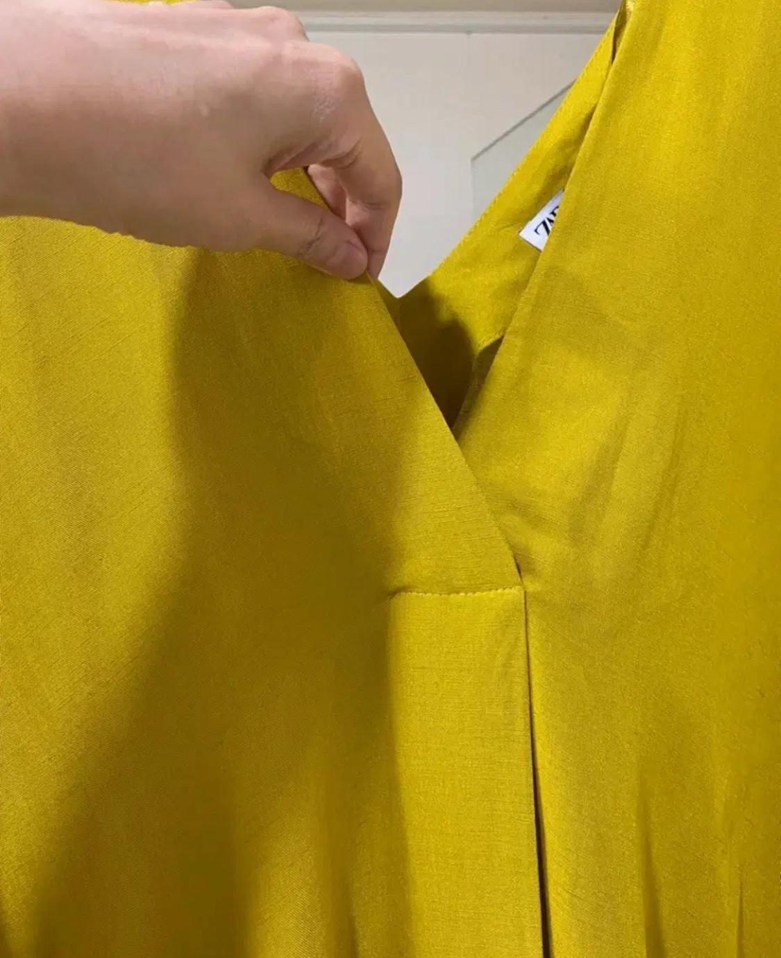 자라 가오리핏 로브 원피스 새상품 4