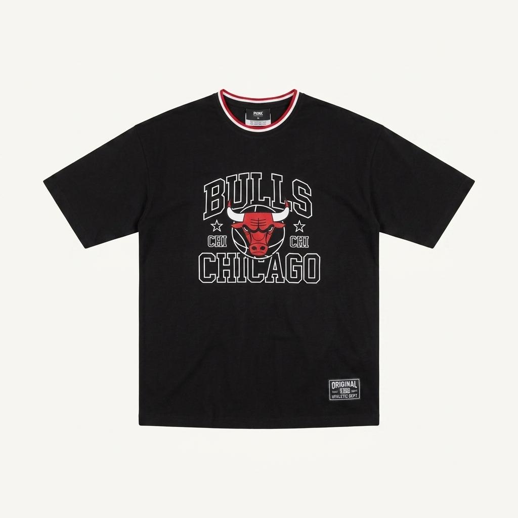 NBA 불스 빅로고 매쉬 티셔츠 1