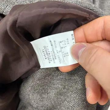 빈티지 헤링본 우먼 투버튼 블레이저 4