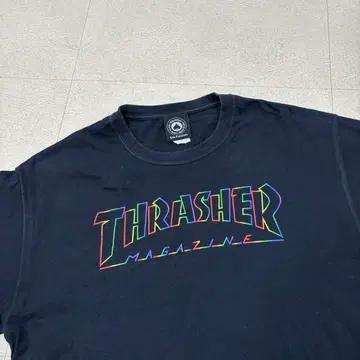 트레셔 레인보우 로고 티셔츠 3