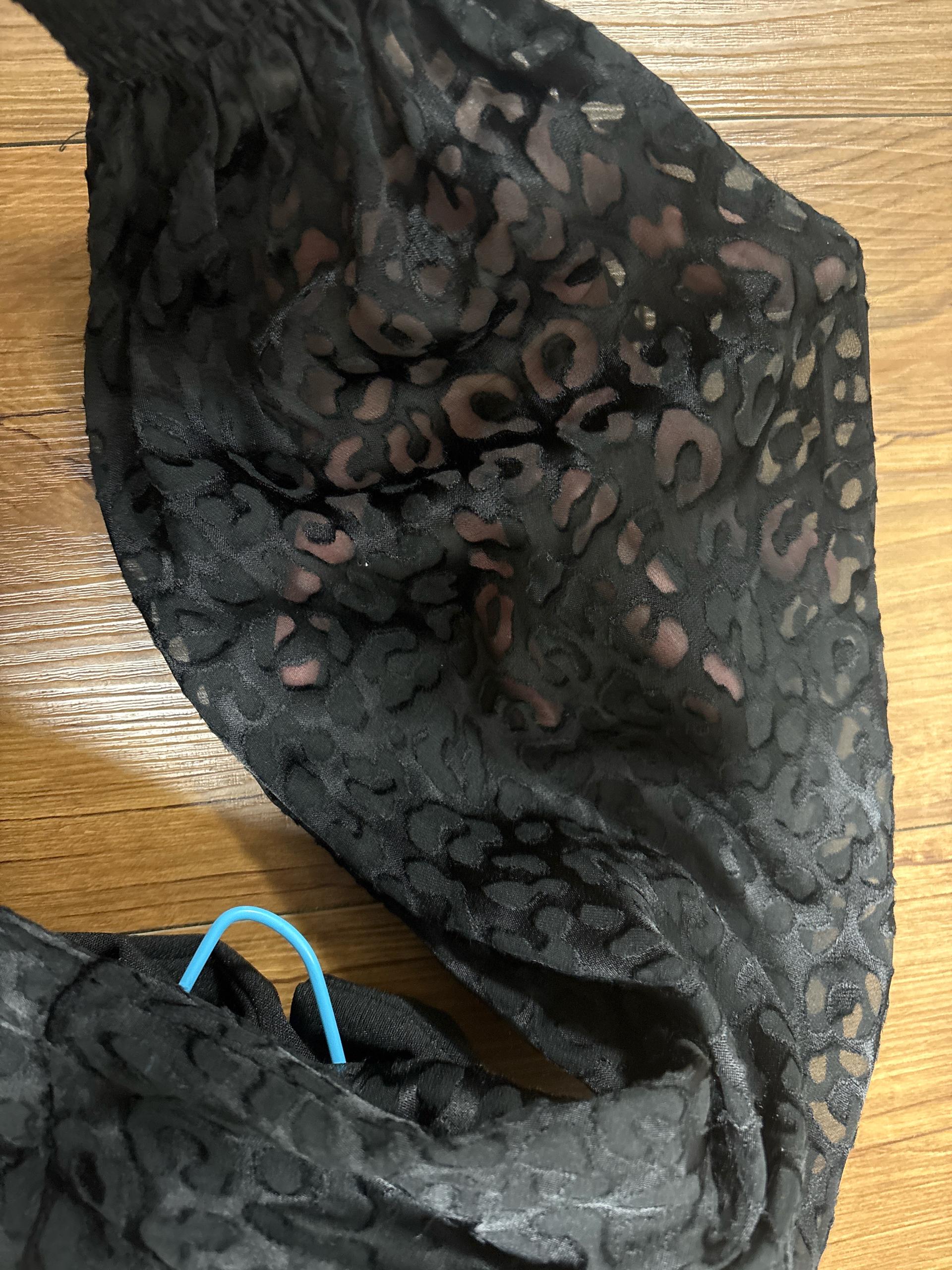 마이클코어스 레오파드 번아웃 긴팔 점프수트 5
