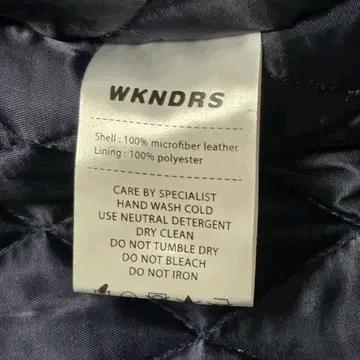 (새제품)WKNDRS 위캔더스 레더 가죽 라이더 자켓 6