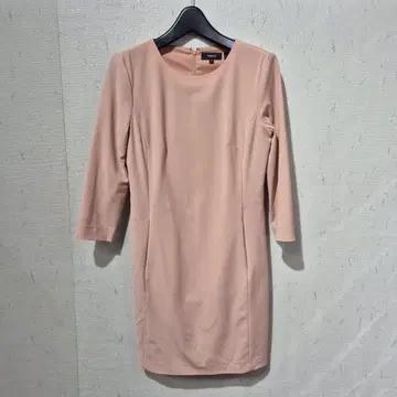 띠어리 핑크색 7부 소매 원피스 2