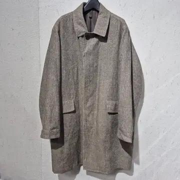 커스텀멜로우 헤링본 브라운 남성 코트 2