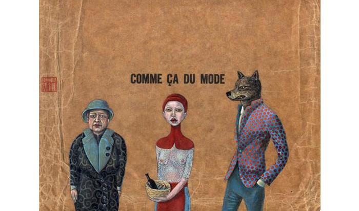 COMME CA DU MODE- SILK 100% 3