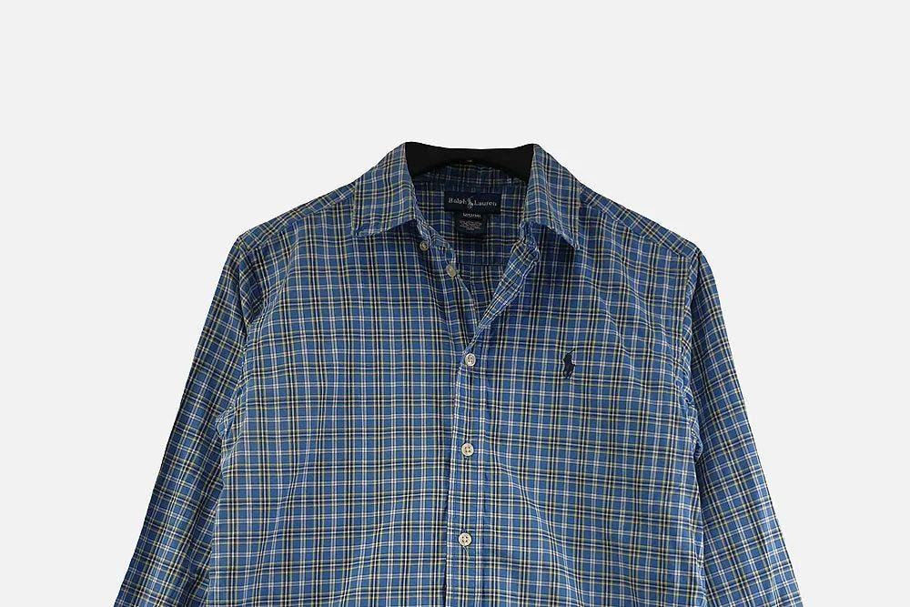 폴로랄프로렌 블루 키즈 셔츠 12-14Y M9722 5