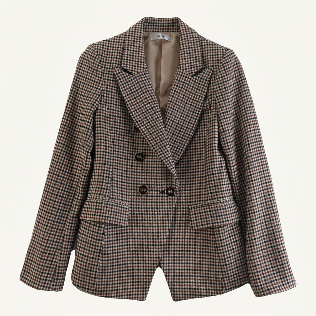 브라운 여자 블레이저 S M9459 1