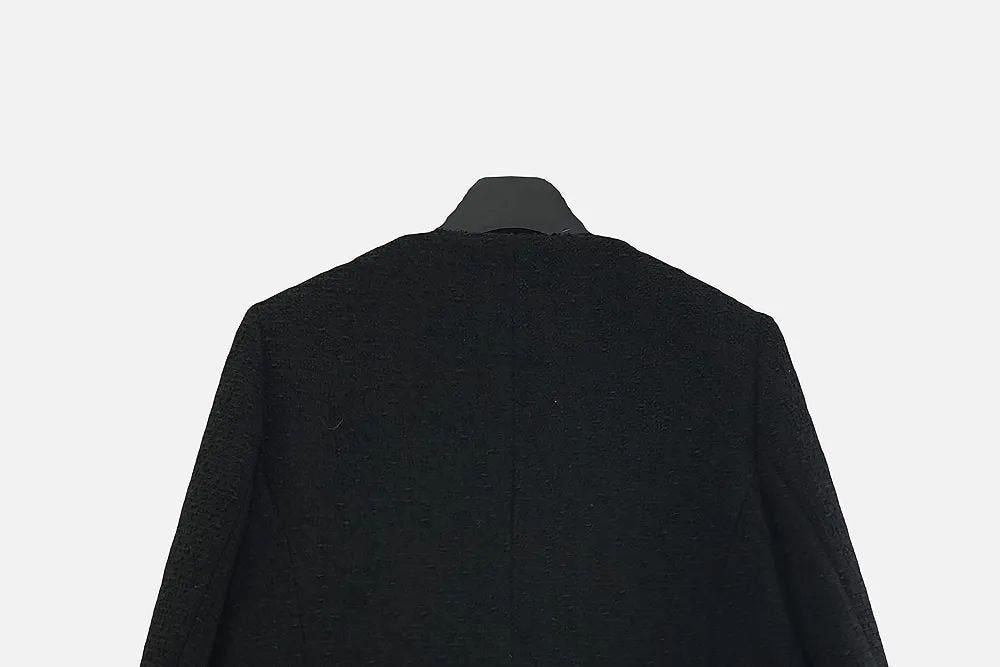 칼라거펠트 블랙 여지 자켓 85 M8969 7