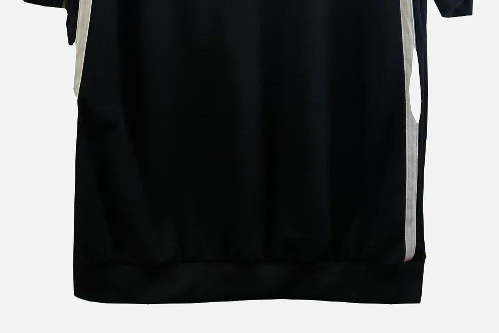 블랙 여자 원피스 L M8453 7