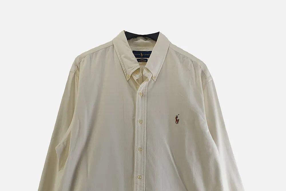 폴로랄프로렌 크림 남자 셔츠 XL M8243 5