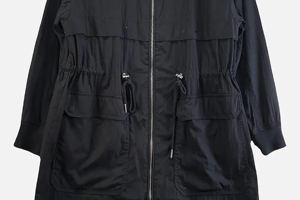 켈빈클라인 블랙 여자 롱 자켓 XS M8240 6