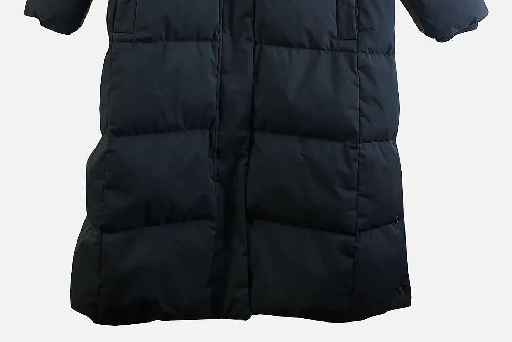 켈빈클라인 블랙 여자 롱 패딩 XS M8214 7