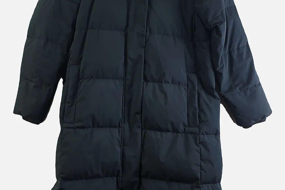 켈빈클라인 블랙 여자 롱 패딩 XS M8214 6
