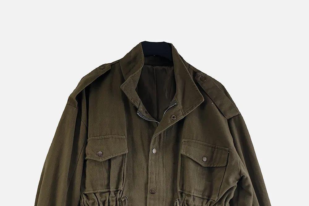 카키 여자 자켓 FREE M8209 5
