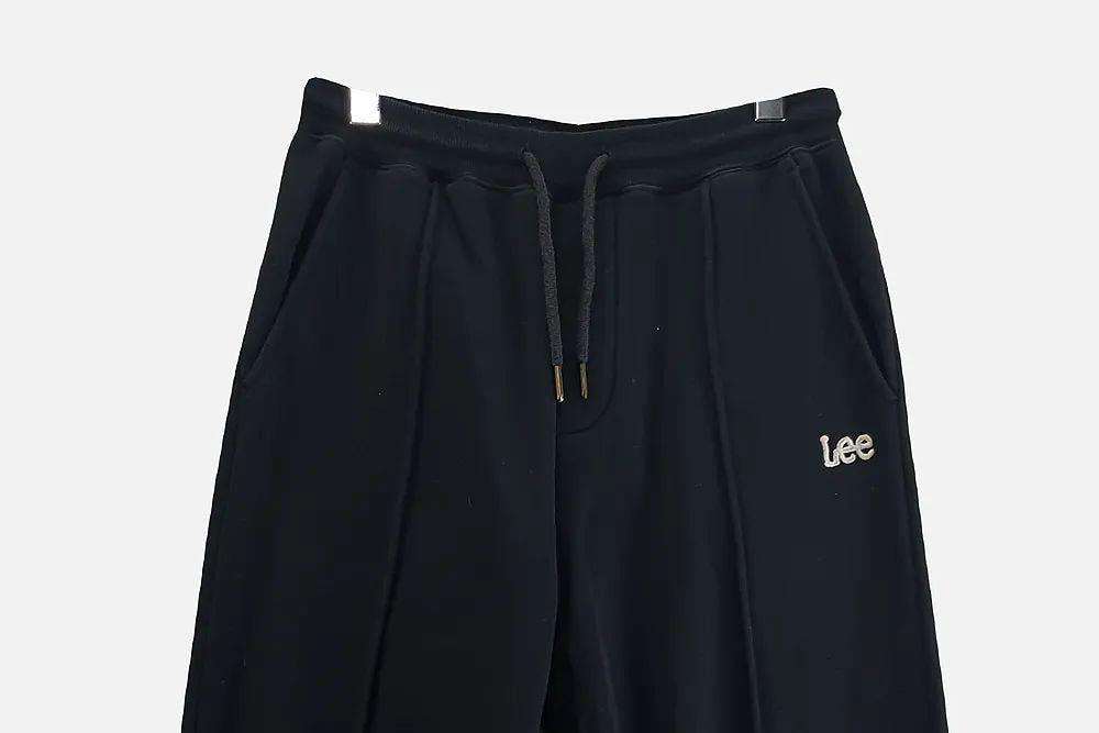 LEE 블랙 공용 트레이닝 바지 S M7982 5